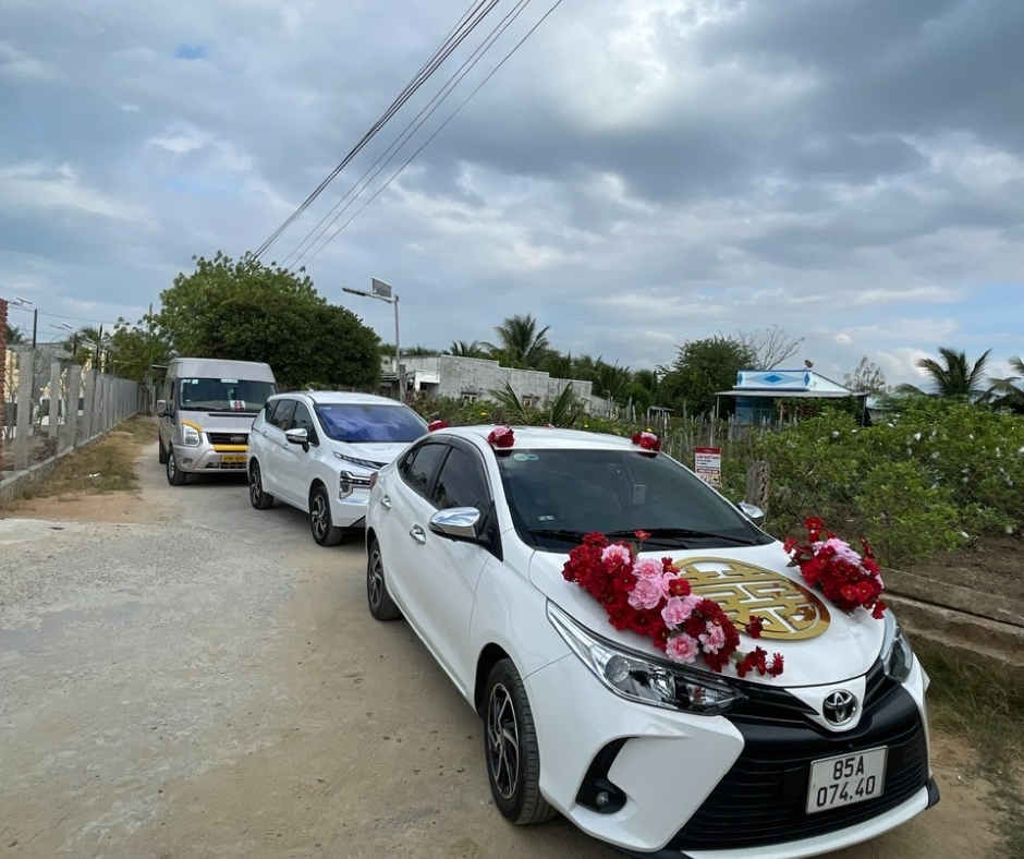 thuê xe cưới hỏi Ninh Thuận