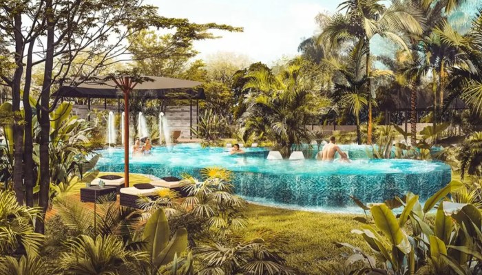 đi hồ tràm có gì vui Suối nước nóng Bình Châu cách Hồ Tràm 20km