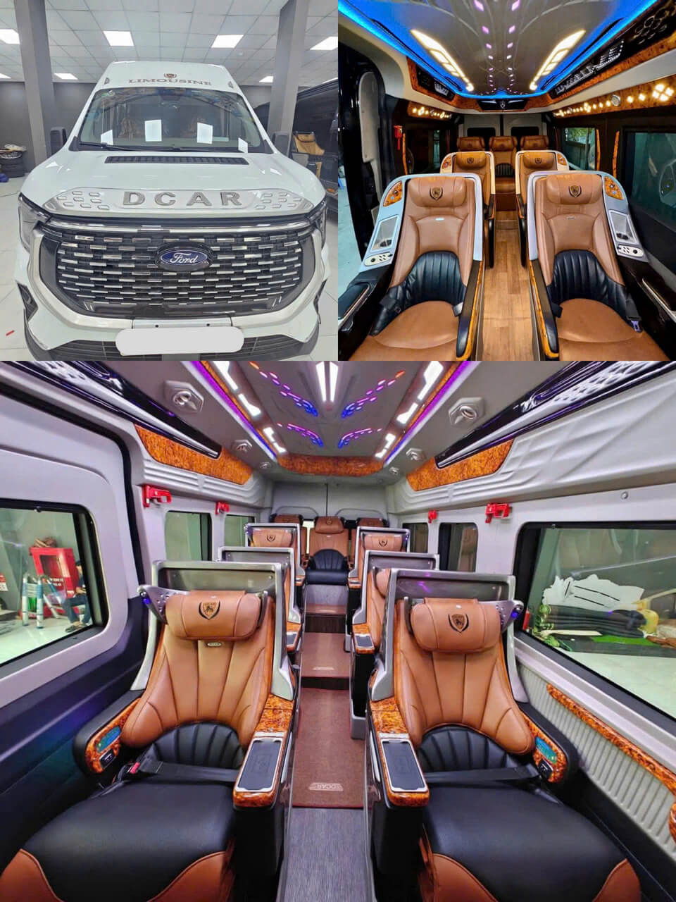Thuê xe limousine 9 chỗ Cam Ranh đi Nha Trang