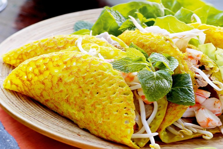 Bánh xèo Ninh Thuận dân dã