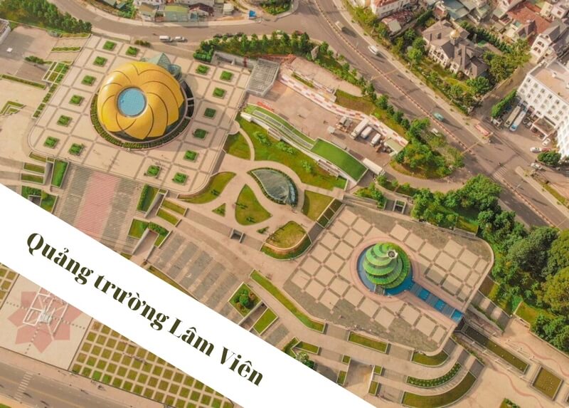 Check-in tại Quảng trường Lâm Viên