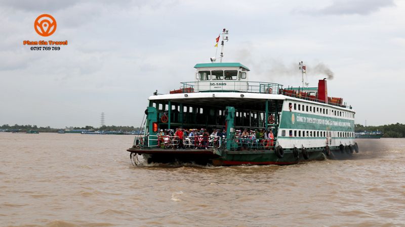 Tuyến 1: Qua phà Cát Lái - Lựa chọn tối ưu né kẹt xe QL51