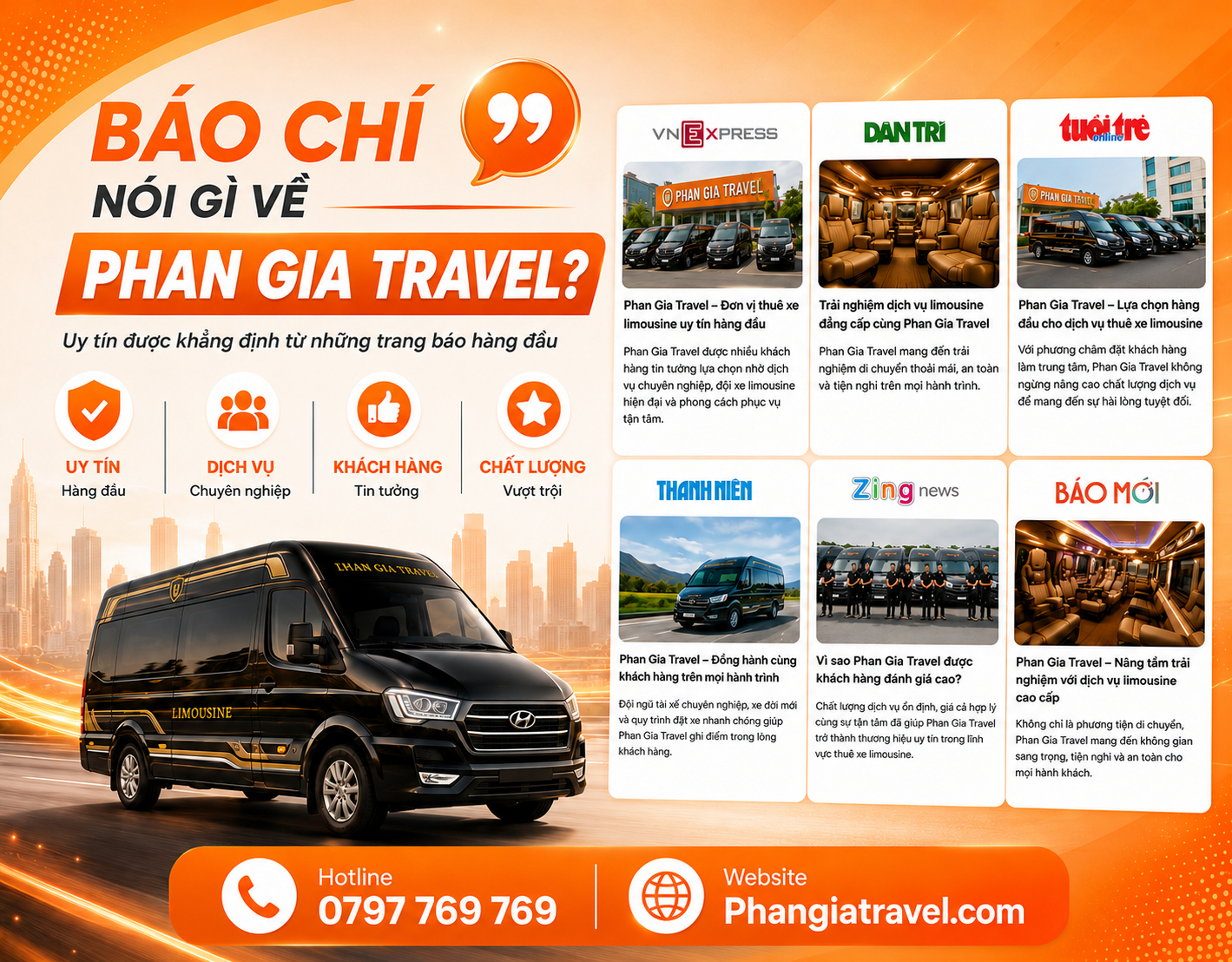 Báo chí nói gì về Phan Gia Travel?