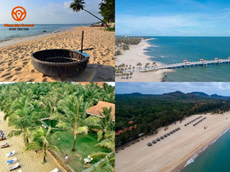 Các bãi biển đẹp gần Sài Gòn và Hà Nội cho dịp cuối tuần