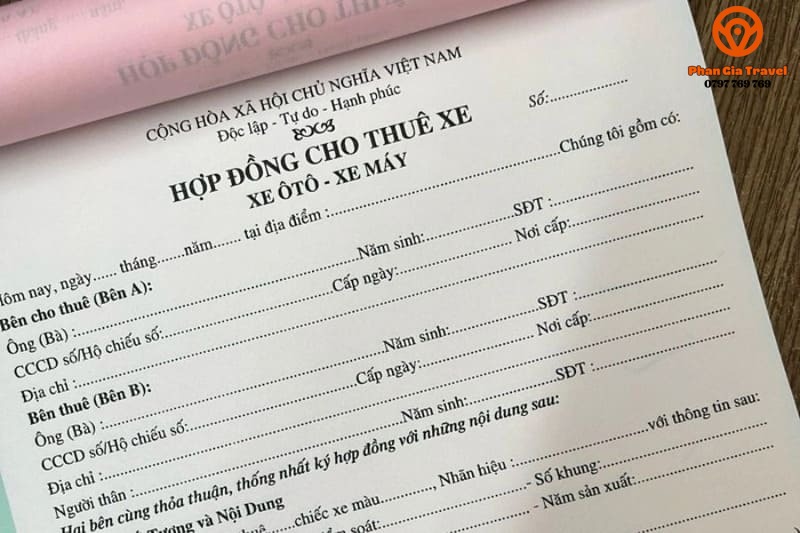 Kinh nghiệm và những lưu ý quan trọng khi thuê xe hợp đồng du lịch